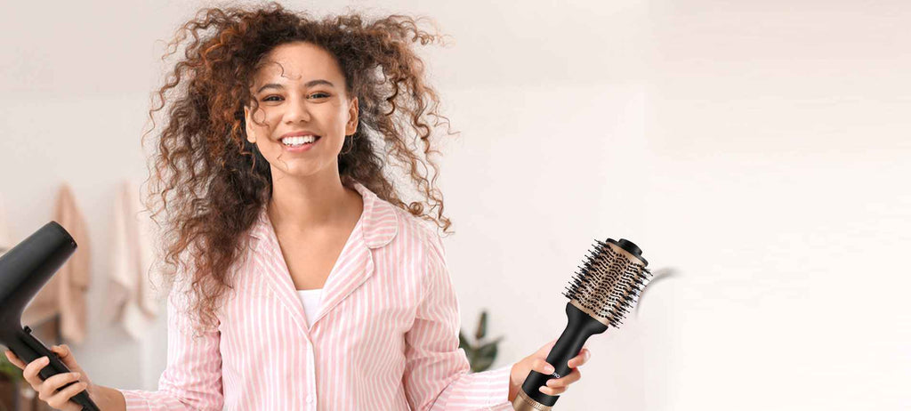 one step hair dryer and styler