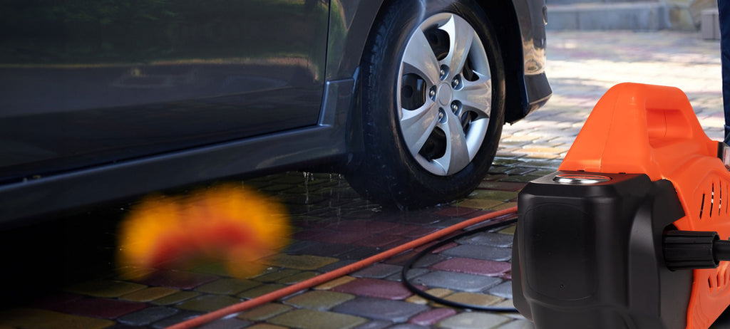 high pressure car washer for service station