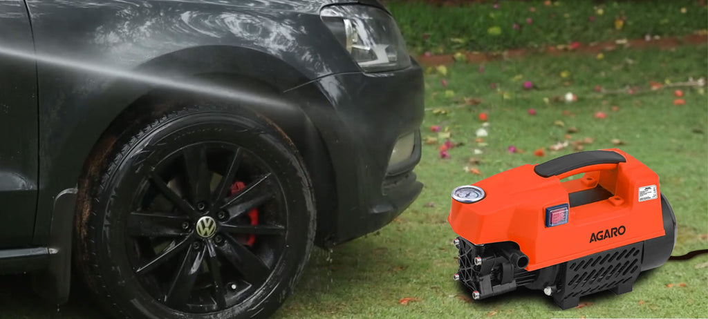 power washer car