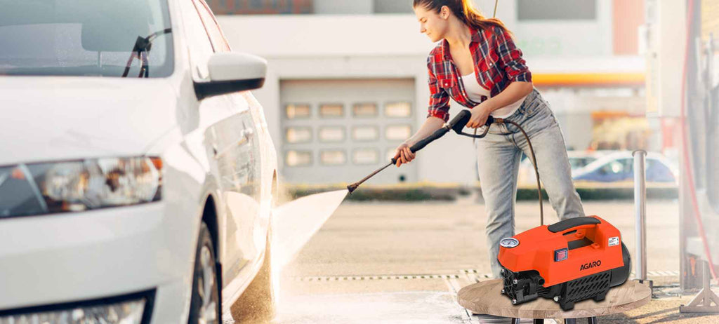 battery operated car washer