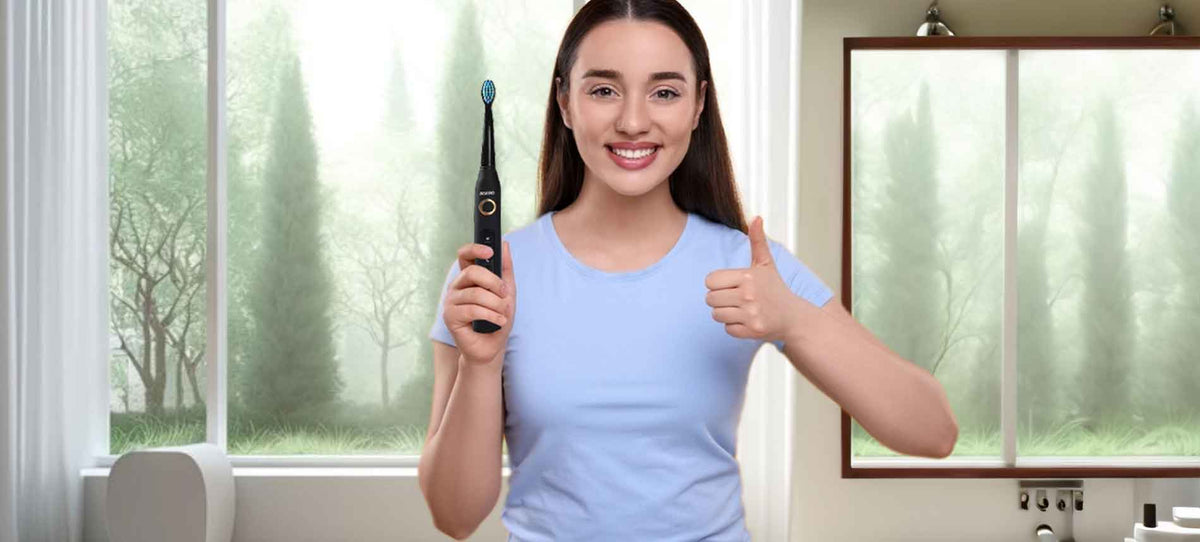 Eco electric shop toothbrush