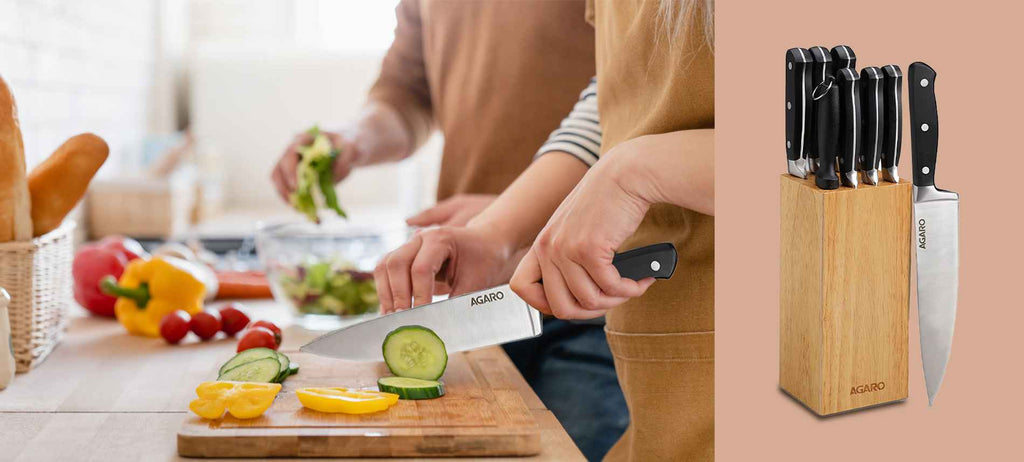 vegetarian knife set