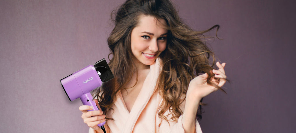 hair dryer and hair straightener