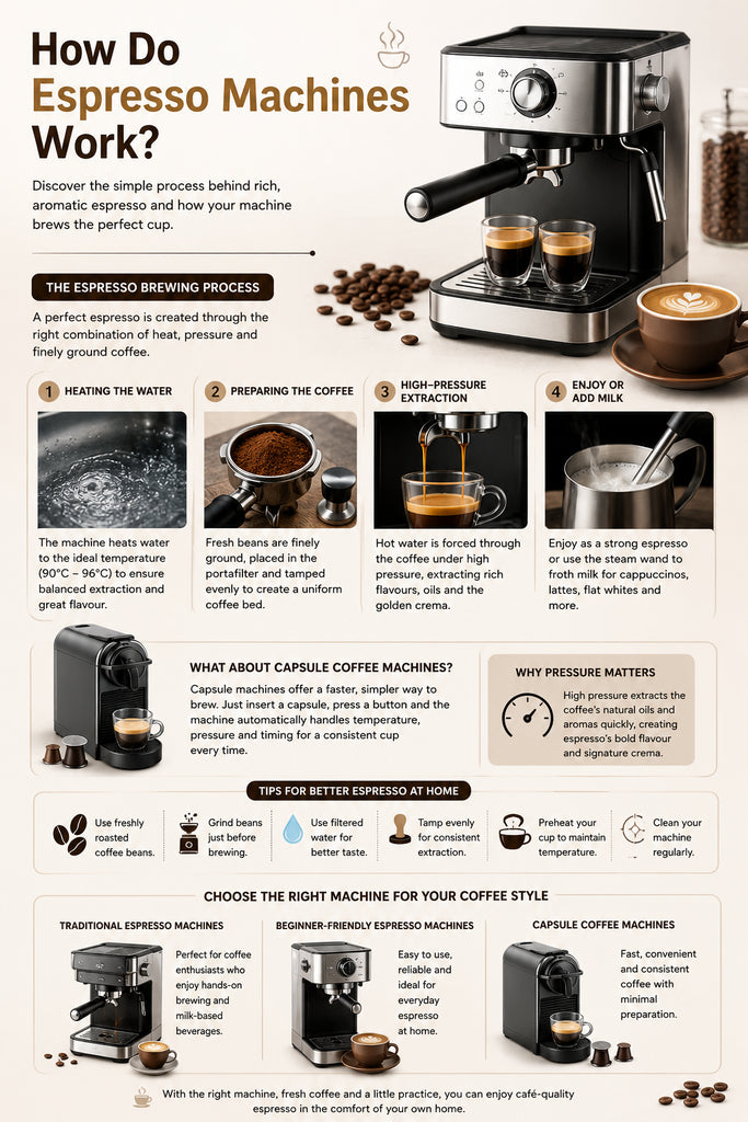Espresso Machines Work
