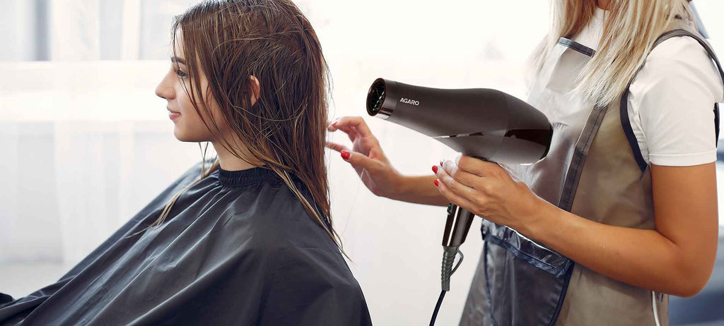 hair dryer with comb