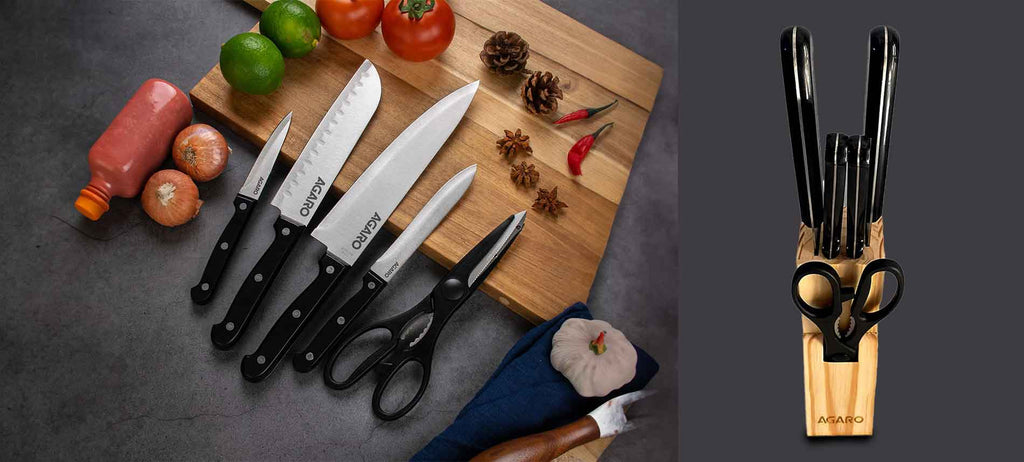 plastic kitchen knife set