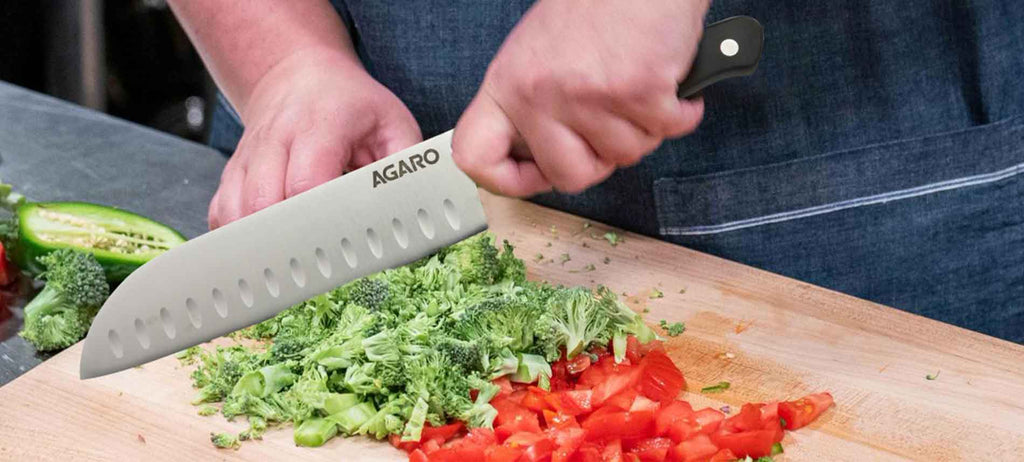 chef knife block set