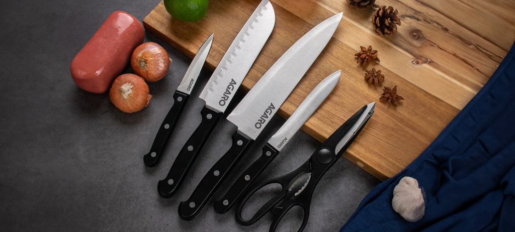 camping knife fork spoon set