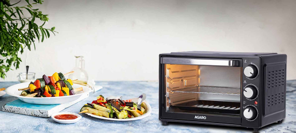 roasted vegetables in otg