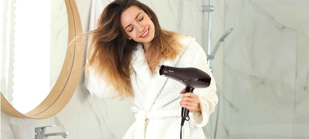 advantages of blow drying hair