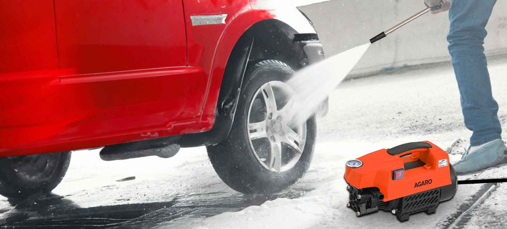 battery powered car washer