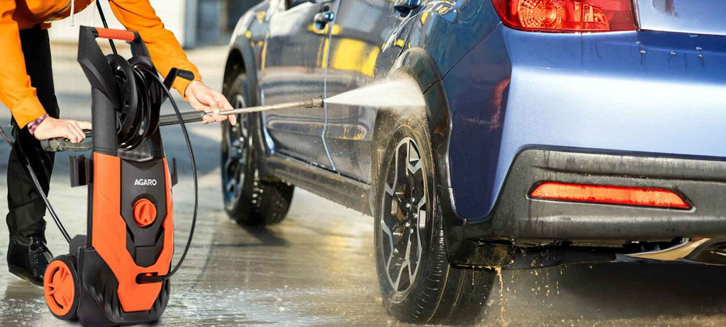 electric car washer