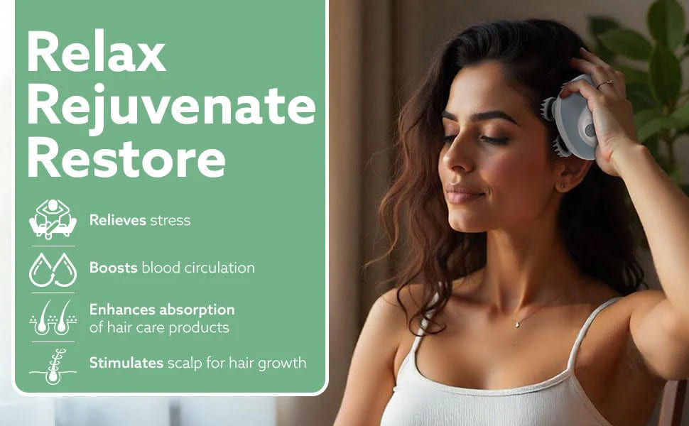 Top Benefits of Using an Electric Head Massager Daily