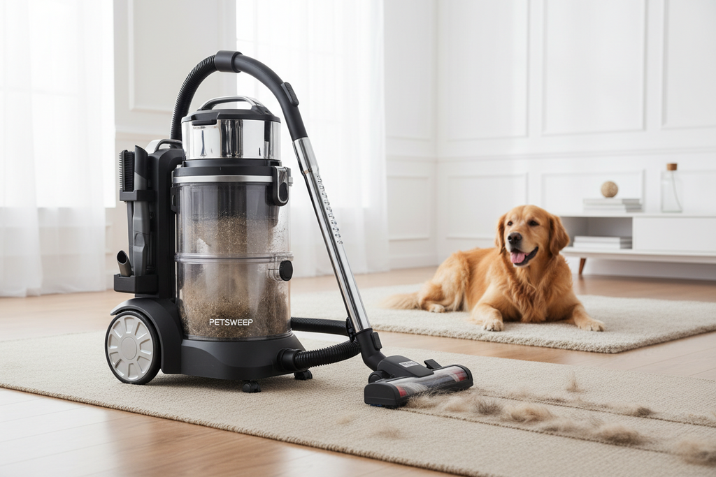 Agaro Ace Wet & Dry Vacuum Cleaner for Pet Hair & Dust Removal