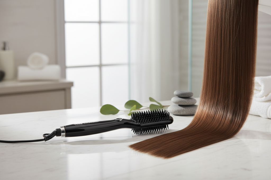 AGARO Hair Straightening Brush (HSB2107) Straight Hair Without the Struggle?