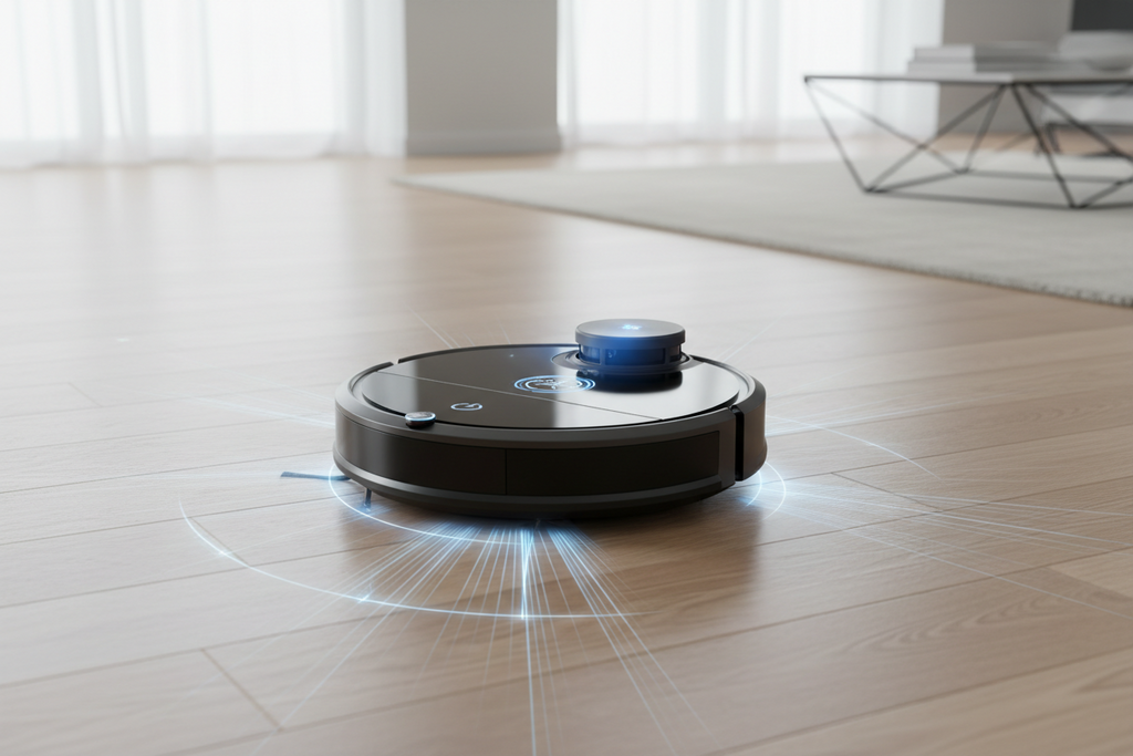 Smart Home Cleaning Made Easy with AGARO Alpha Robot Vacuum