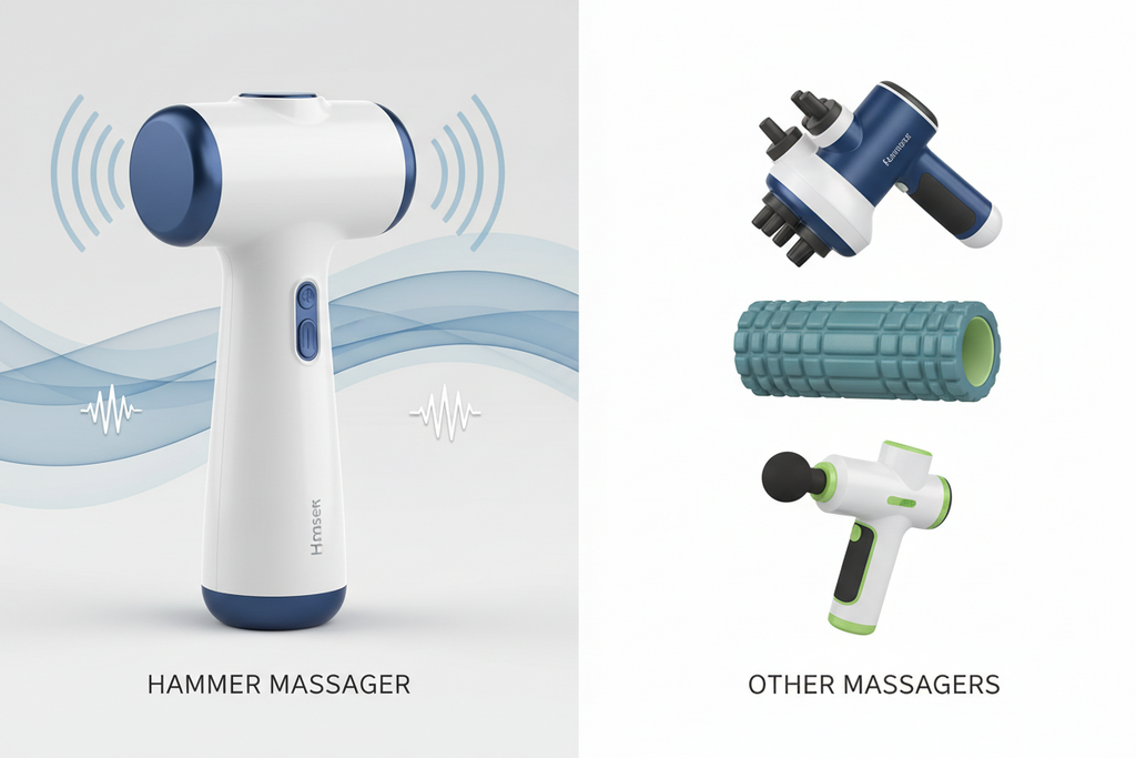 Hammer Massagers vs Other Massagers: Which is Better for Pain Relief