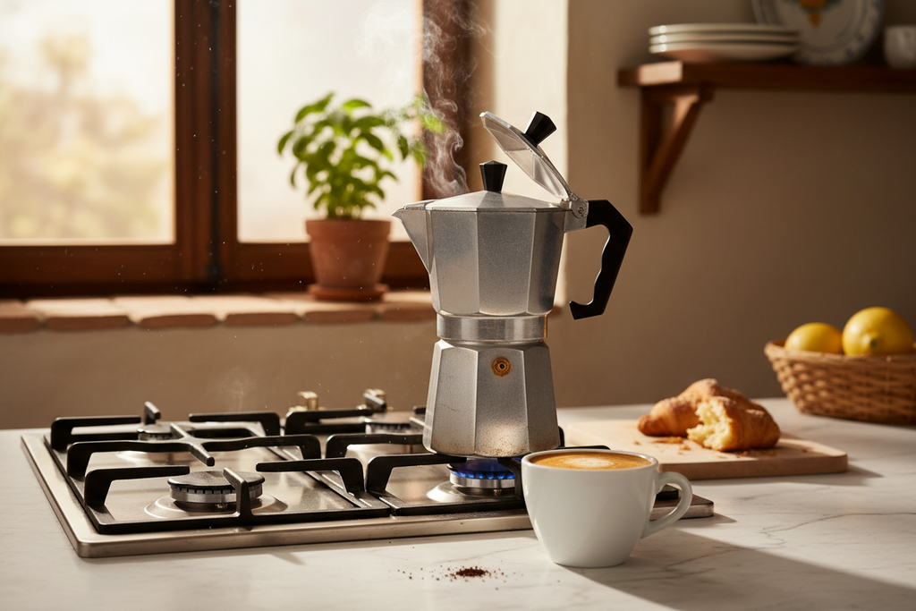 How Moka Pot Brewing Gives Strong Italian Style Coffee at Home