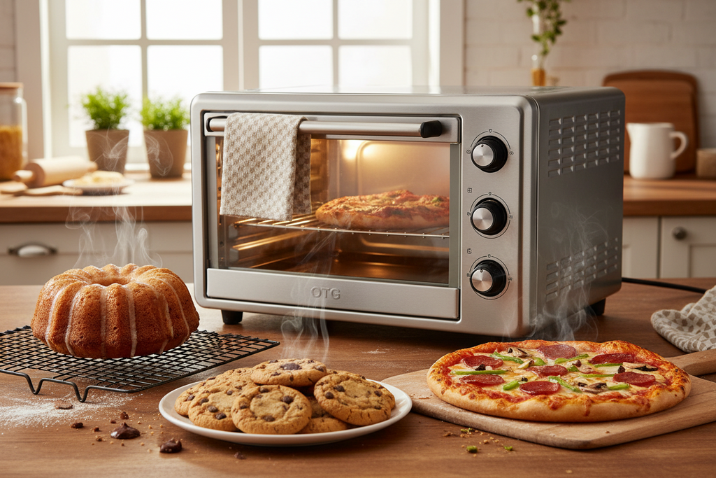 How to Bake Cake, Pizza and Cookies Using OTG Oven at Home