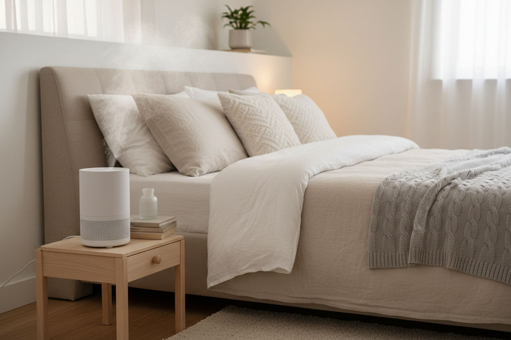 Make Your Bedroom More Comfortable: A Simple Look at the AGARO Caspian 1.7L Humidifier