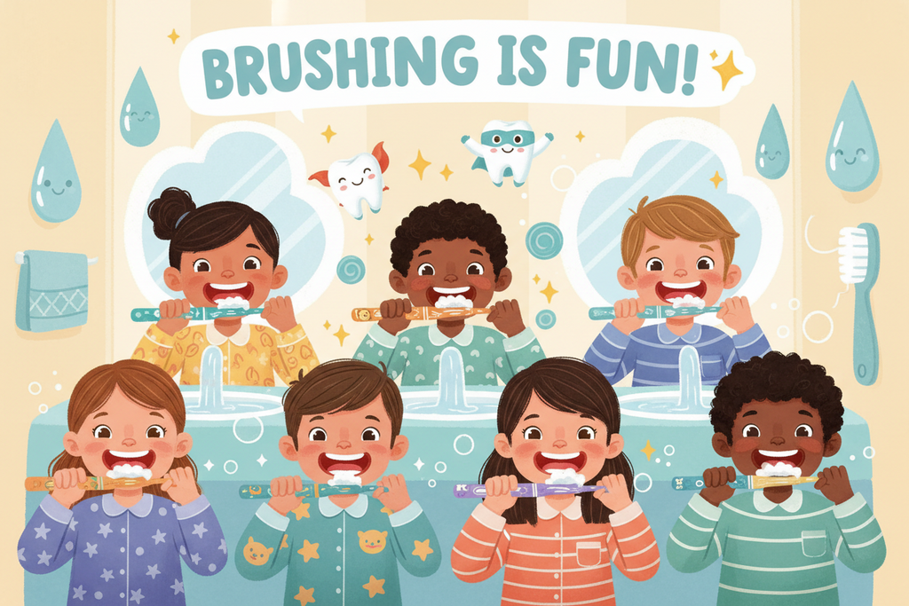 Making Toothbrushing Easier for Kids: A Gentle Introduction to Sonic Electric Brushes