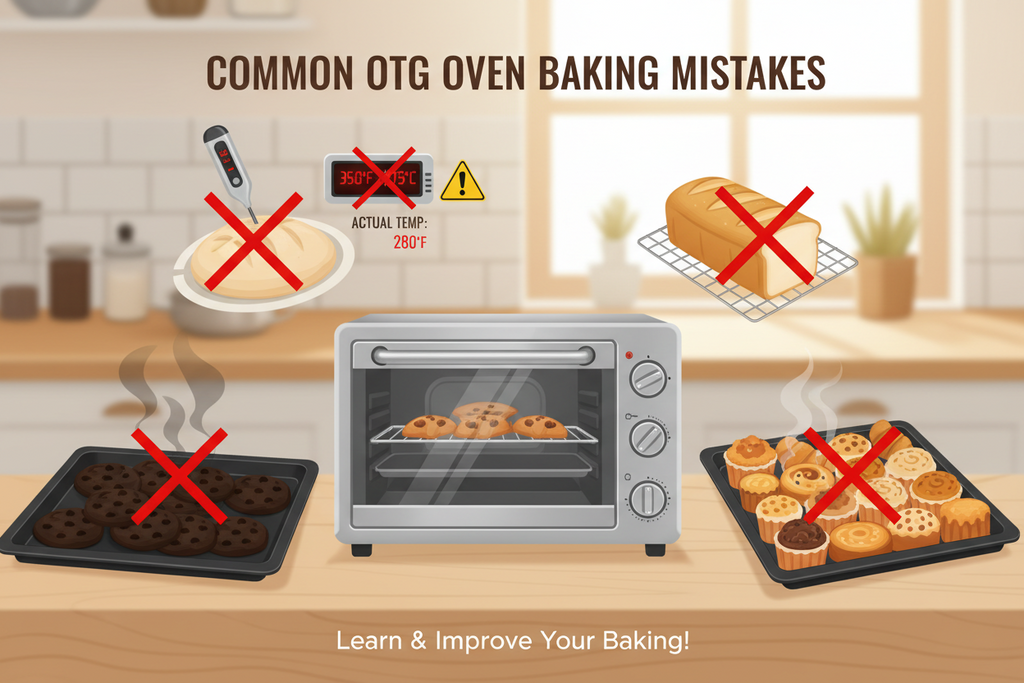 OTG Oven Mistakes Beginners Should Avoid While Baking