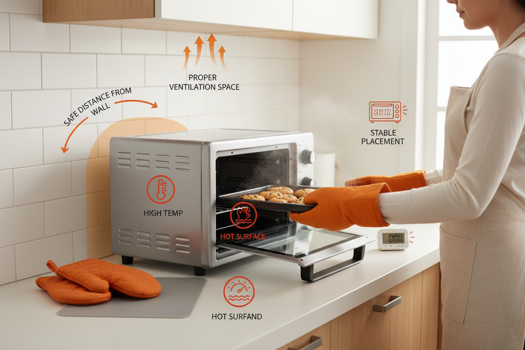 OTG Oven Safety Tips Every Home Baker Should Know