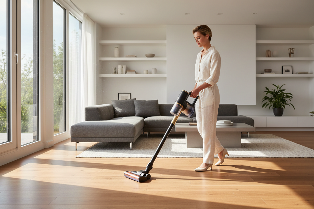 Professional Home Cleaning with AGARO Imperial Stick Vacuum Cleaner