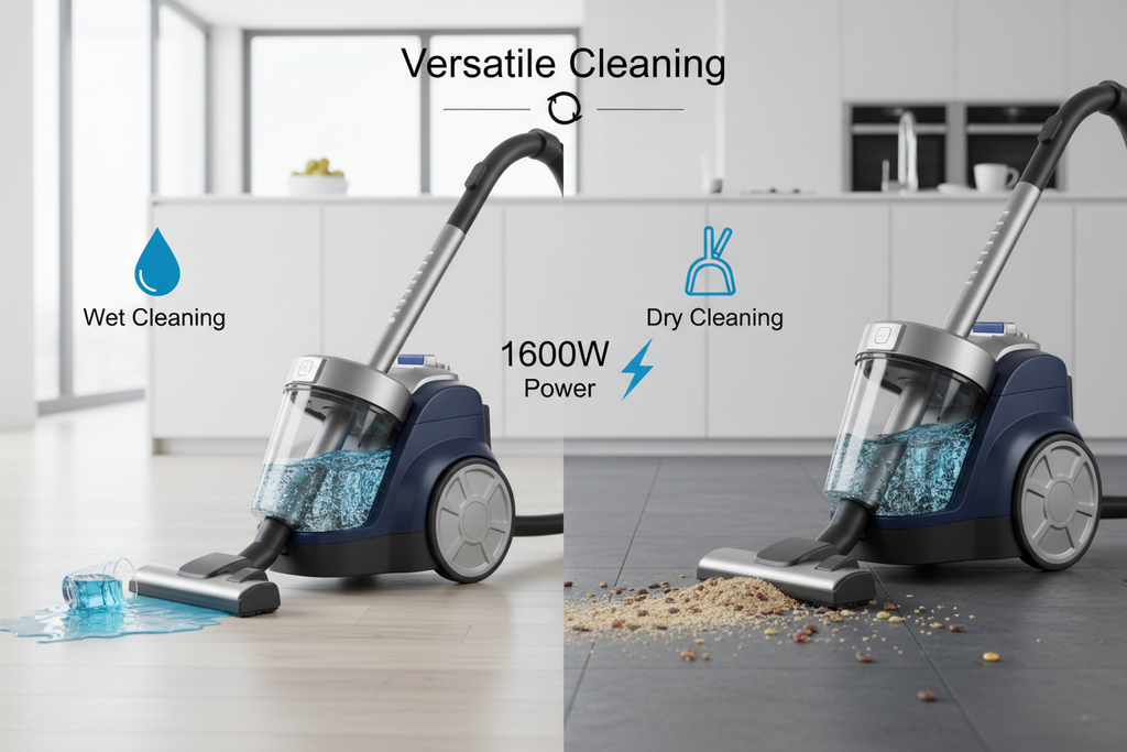 Top Reasons to Buy Agaro Ace 1600W Wet & Dry Vacuum Cleaner
