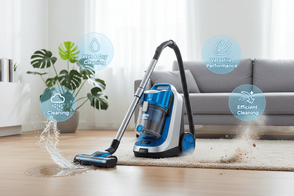 How Agaro Ace 1600W Helps in Quick and Efficient Home Cleaning