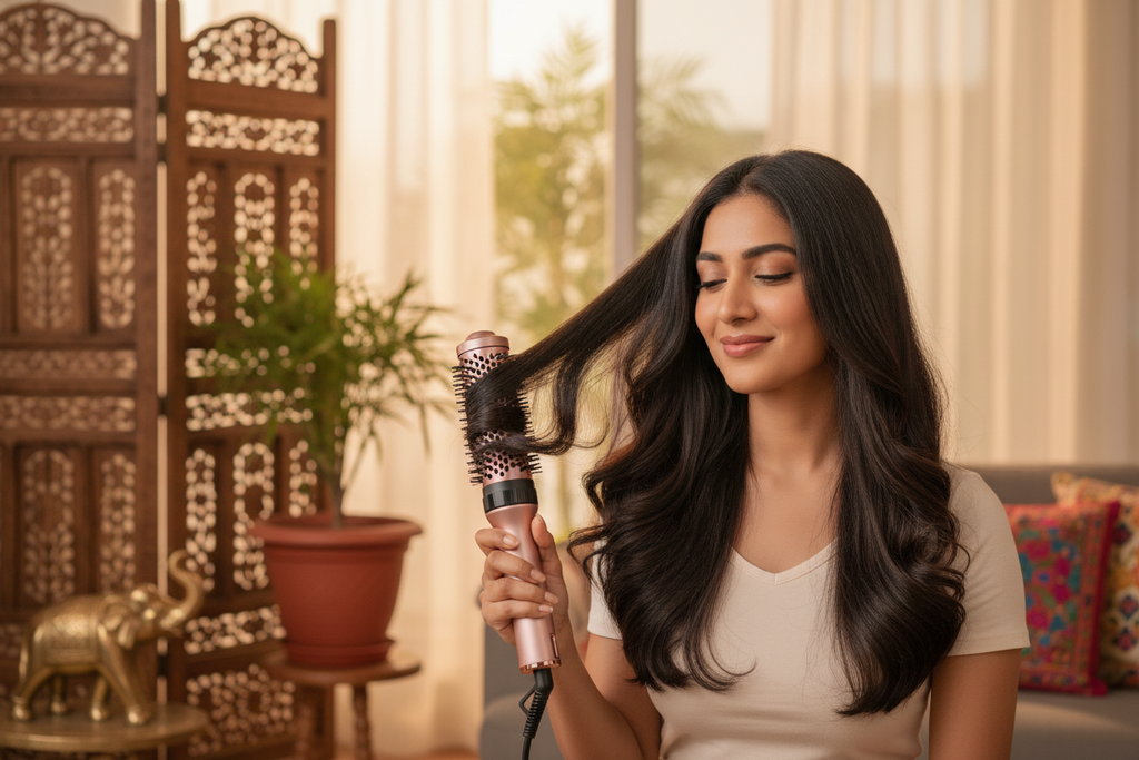 Why Volumizer Hair Dryer Brushes Like AGARO HV2179 Are Trending in India