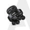 Royal Deep Tissue Body Massager with 4 Interchangeable Heads | Handheld Electric Vibration Massager for Neck, Back, Shoulder, Leg & Full Body Muscle Relief & Myofascial Release, Black