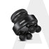 Royal Deep Tissue Body Massager with 4 Interchangeable Heads | Handheld Electric Vibration Massager for Neck, Back, Shoulder, Leg & Full Body Muscle Relief & Myofascial Release, Black