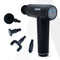 Imperial Gun Massager Deep Tissue Handheld Massager, Up to 99-Level Control, 4 Heads, Rechargable, Muscle Relaxation of Neck, Shoulder, Back, Foot for Men & Women, Post-Workout Recovery & Muscle Relief, Black