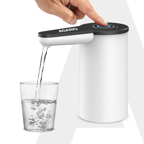 Imperial Automatic Electric Water Dispenser Pump for 20 Litre Bottle | USB Rechargeable, Portable Drinking Water Pump for Home, Kitchen, Office & Camping