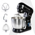 Royal Stand Mixer, Dough Maker Machine, 1000W Atta Maker, 100% Copper Motor, 5L SS Bowl, 8 Speed + Pulse Function, Includes Whisker, Beater & Dough Hook & Splash Guard,Black