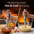 Regency Hand Blender, 600W, Variable Speed Modes & Speed Regulator, Stainless Steel Blades, Mixing, Blending, Whisking, Low Noise