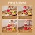 Primo Plus Personal Blender with 2 (500ml) Jars Red