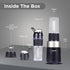 Primo Plus Personal Blender with 2 (500ml) Jars Black