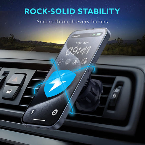 Magnetic Car Mobile Holder Stand with Ultra-Strong N52 Magnet