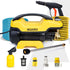 Supreme Plus High Pressure Washer,2200 Watts, 8L/Min Flow Rate, 140 Bars, Yellow