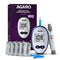 AGARO Glucometer, Blood Glucose Monitoring System with 10pcs Strips & Lancets, Glucometer Machine, Instant Blood Sugar Test at Home, Fast Blood Sugar Testing Device, Simple & Accurate, GLM-76