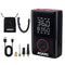 Regal New Portable Tyre Inflator for Cars & Bikes, 18L/min of Airflow, Upto 150 PSI, 4000 mAh (2 * 2000) Batteries, LED Flash Light, Rechargeable Type C Port, Digital Display, Multiple Nozzles