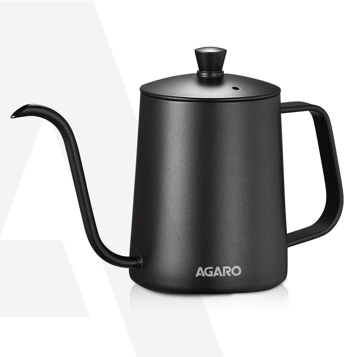 Elite Goose Neck Kettle, 600ml, Black Tea Kettle by AGARO Agaro