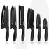 Royal Knife Set of 6pcs SS Black