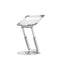 Foldable Laptop Stand Holder, 360° Rotating, Premium Metal Alloy, Ergonomic, Height Adjustable with Anti-Slip Silicone Pads, Heat Vent, Made for MacBook, HP, Dell, Lenovo, Laptops Up to 17"
