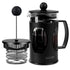 Elite French Press Coffee And Tea Maker, Borosilicate Glass Body With Sleeves, Glass Carafe, BPA Free Plastic Lid Strainer, 600Ml