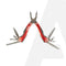 12-in-1 Multi Tool Plier, Hardened Steel, Multipurpose Plier, Knife, Saw, Cable Cutter, Wire Stripper, Screwdriver And More, Ideal For Home, Office,Red