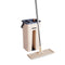 Flat Mop and Bucket Set | 360° Rotating Microfiber Flat Mop for Floor Cleaning | Hands-Free Squeeze & Wash Mop System with Bucket for Home Cleaning