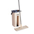 Flat Mop and Bucket Set | 360° Rotating Microfiber Flat Mop for Floor Cleaning | Hands-Free Squeeze & Wash Mop System with Bucket for Home Cleaning